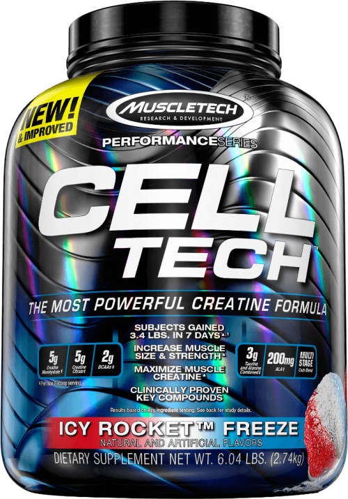 MuscleTech Cell-Tech - 6lbs Icy Rocket Freeze