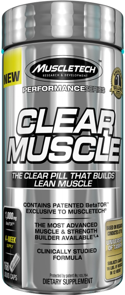 MuscleTech Clear Muscle - 168 Liquid Caps