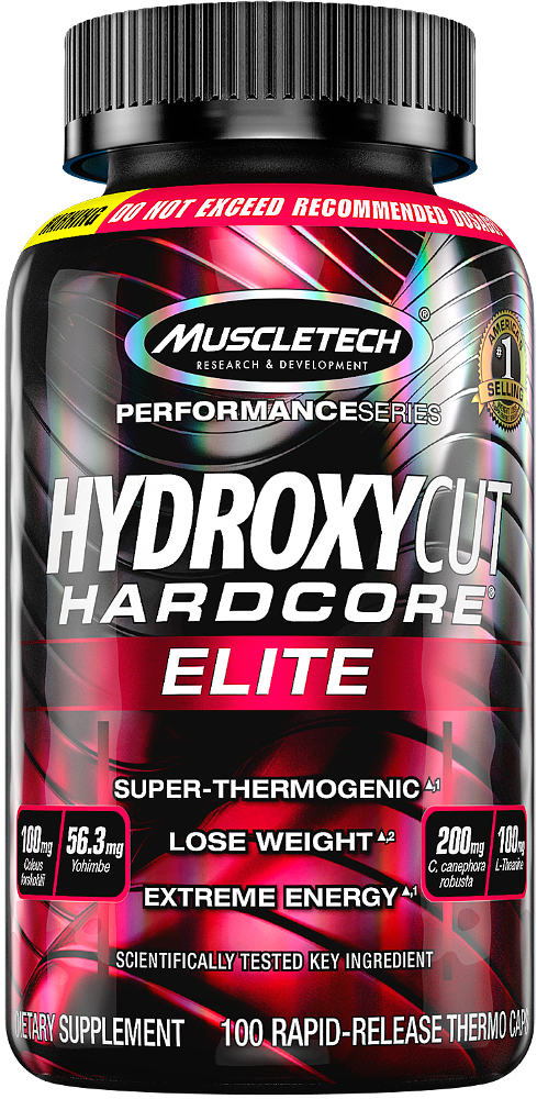 MuscleTech Hydroxycut Hardcore Elite - 100 Capsules