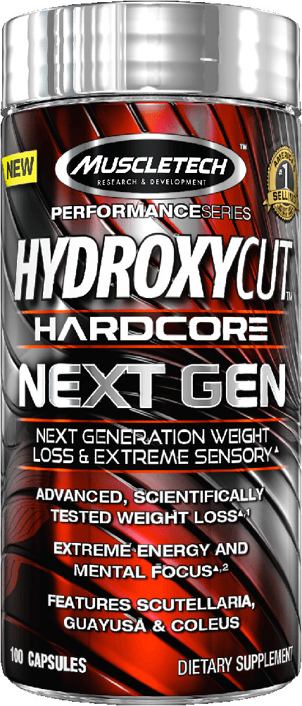 MuscleTech Hydroxycut Hardcore Next Gen - 100 Capsules