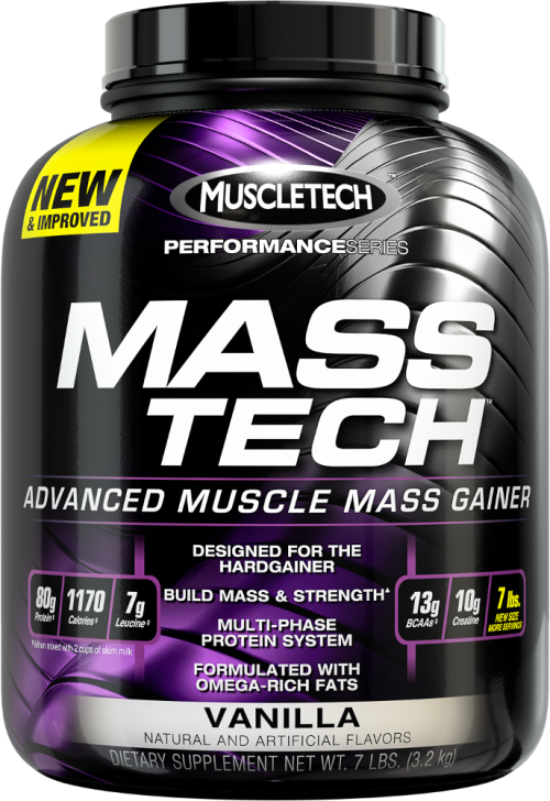 MuscleTech Mass-Tech - 7lbs Vanilla