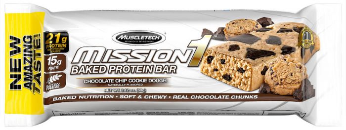 MuscleTech Mission1 Bars - 1 Bar Cookie Dough