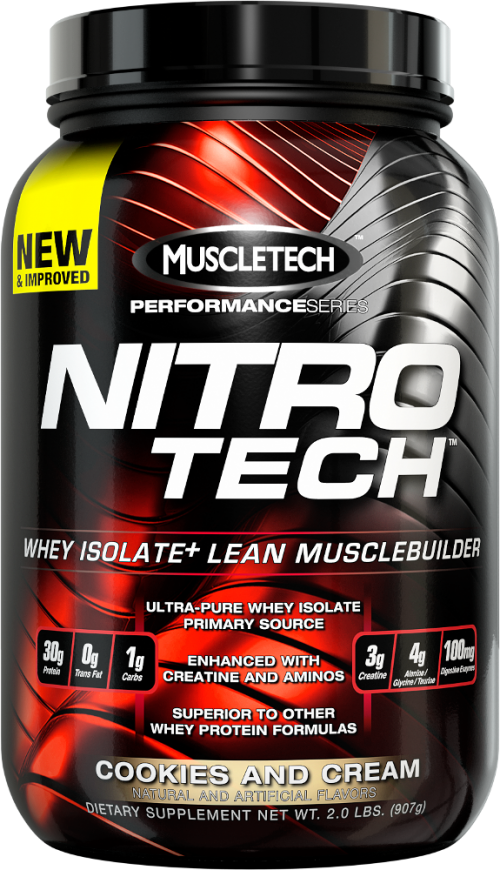 MuscleTech Nitro-Tech - 2lbs Cookies and Cream