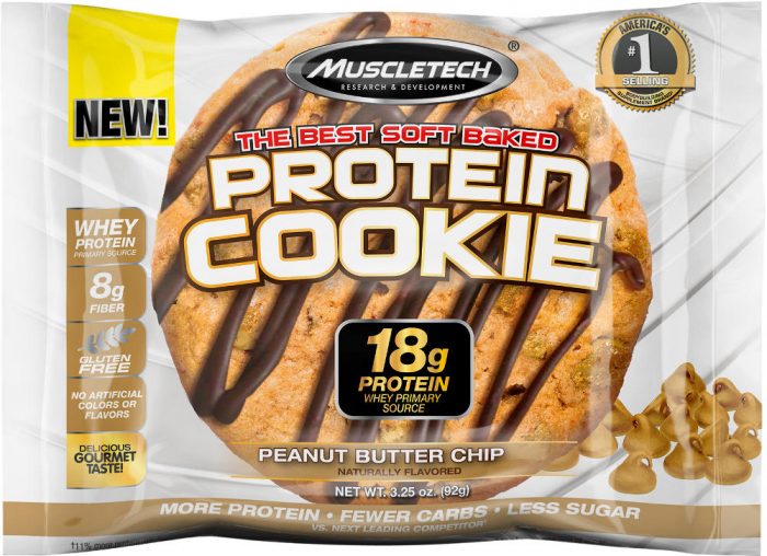 MuscleTech Protein Cookie - 1 Cookie Peanut Butter Chip