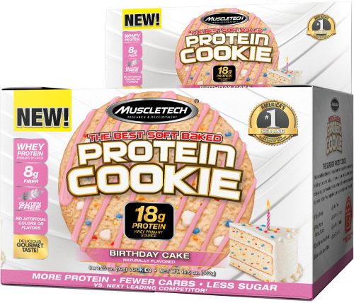 MuscleTech Protein Cookie - 6 Cookies Birthday Cake