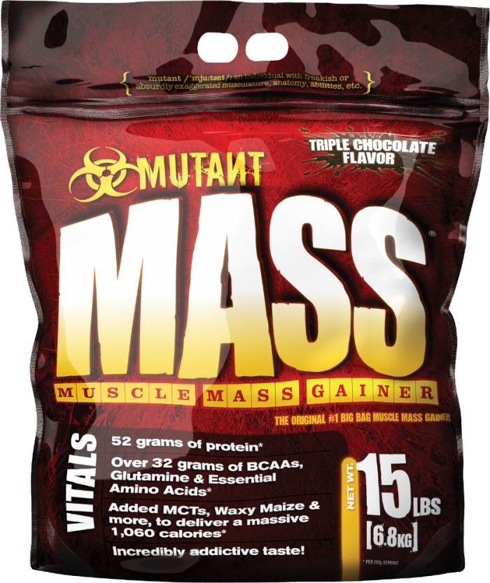 Mutant Mutant Mass Gainer - 15lbs Triple Chocolate Flavor