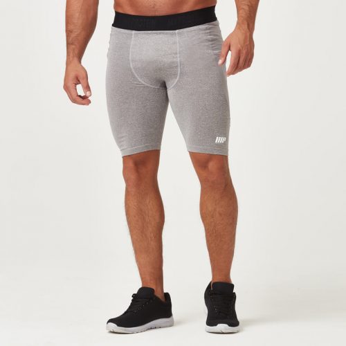 Myprotein Charge Compression Shorts - Grey Marl - L