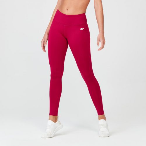 Myprotein Classic Heartbeat Plain Leggings - Red - S