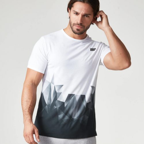 Myprotein Men's Digital Geo Print T-Shirt - Black, XXL