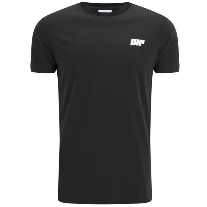 Myprotein Men's Longline Short Sleeve T-Shirt - Black, XXL
