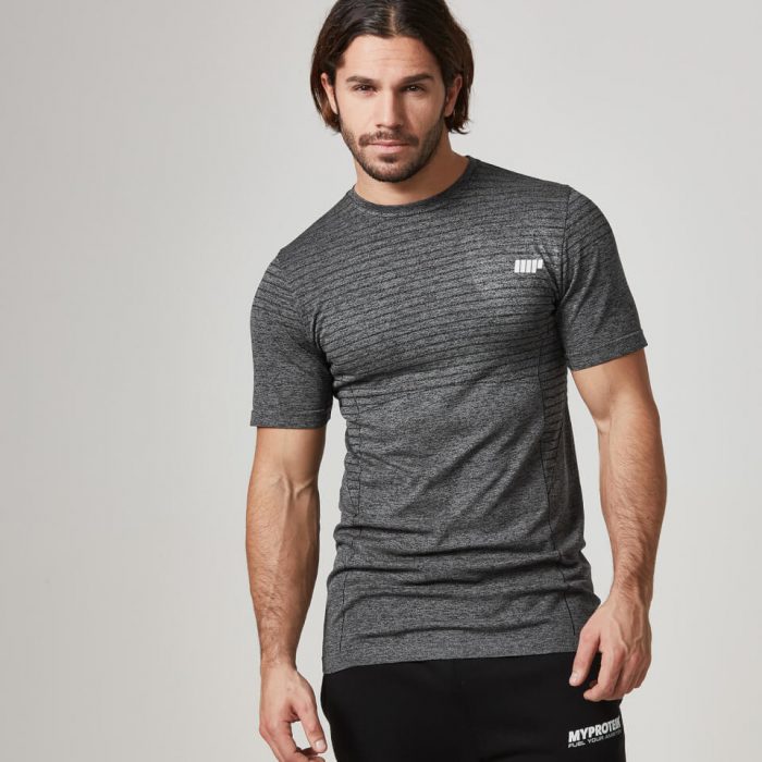Myprotein Men's Seamless T-Shirt - Black, XL