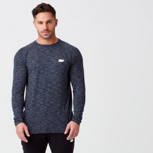 Myprotein Performance Long Sleeve Top - Navy Marl - L