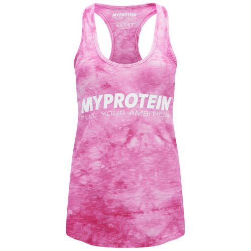 Myprotein Women's Tie Dye Stringer Vest - Pink, S