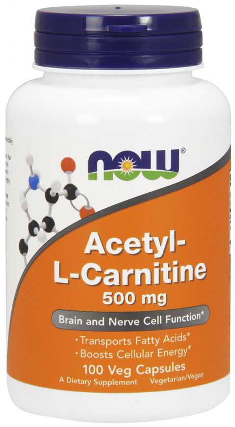 NOW Foods Acetyl-L Carnitine - 100 VCapsules