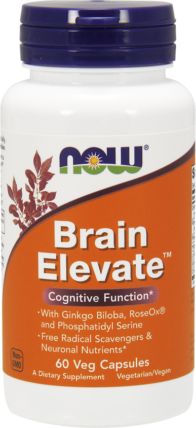 NOW Foods Brain Elevate - 60 VCapsules