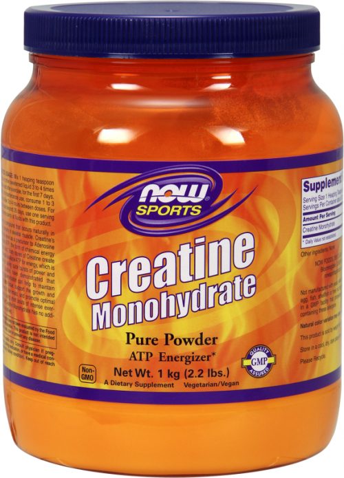 NOW Foods Creatine Monohydrate Powder - 1,000g