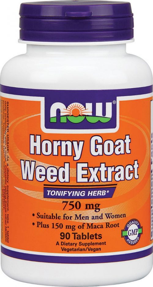 NOW Foods Horny Goat Weed Extract - 90 Tablets