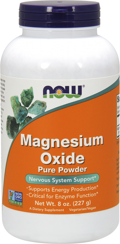 NOW Foods Magnesium Oxide - 8oz