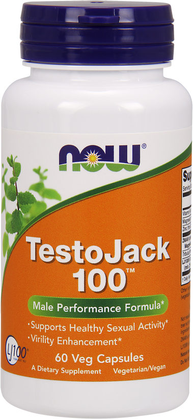 NOW Foods TestoJack 200 - 60 VCapsules