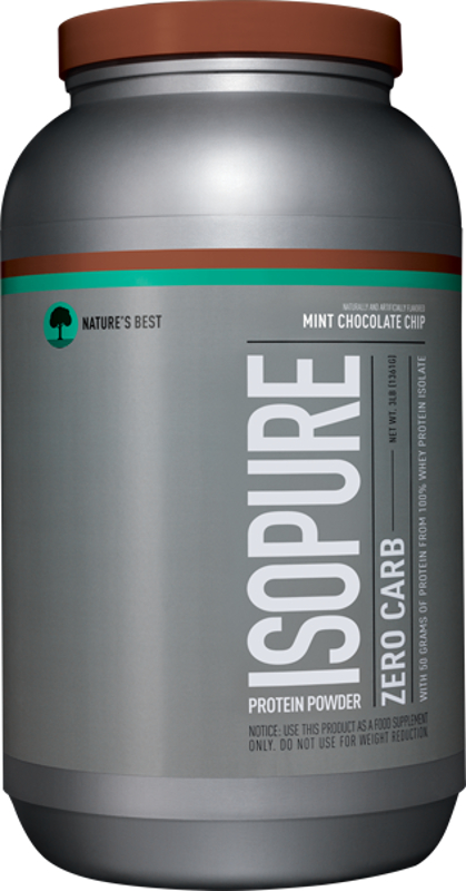 Nature's Best Isopure Zero Carb Protein - 3lbs Mint Chocolate Chip