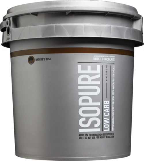 Nature's Best Isopure Zero Carb Protein - 7.5lbs Low Carb Dutch Chocol