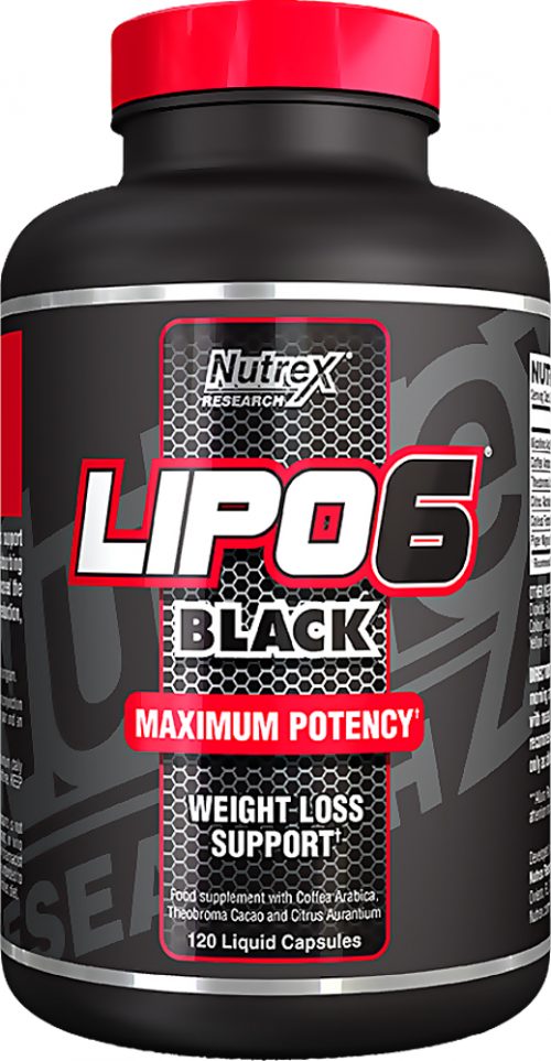 Nutrex Lipo-6 Black - 120 Black-Caps