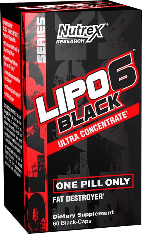 Nutrex Lipo-6 Black Ultra Concentrate - 60 Capsules
