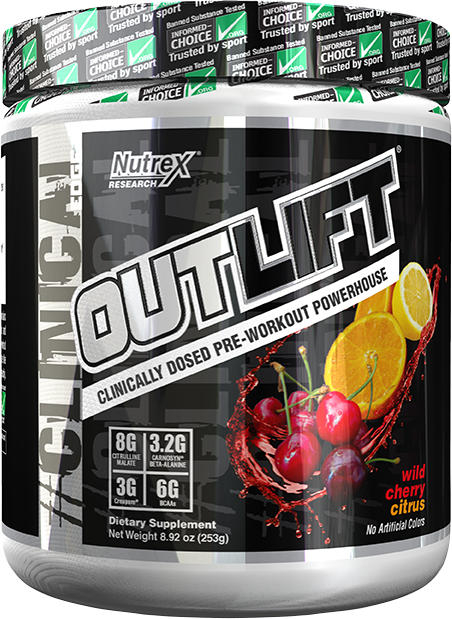 Nutrex Outlift - 10 Servings Wild Cherry Citrus