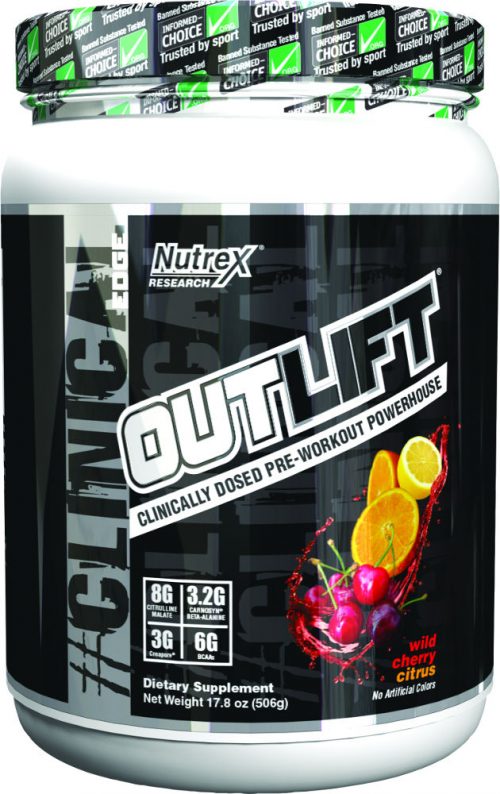 Nutrex Outlift - 20 Servings Wild Cherry Citrus