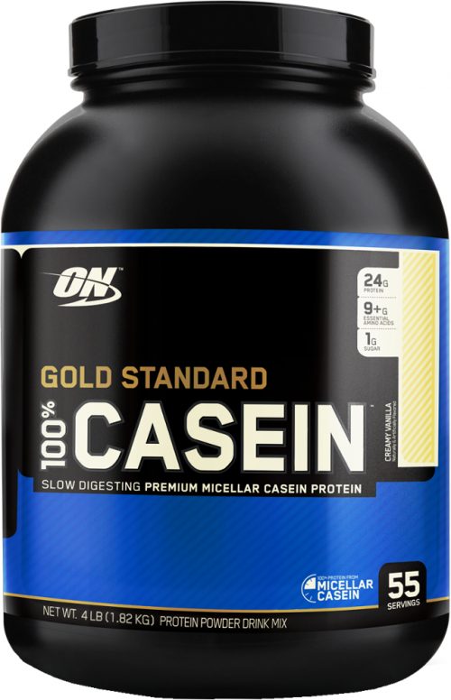 Optimum Nutrition Gold Standard 100% Casein - 4lbs Creamy Vanilla