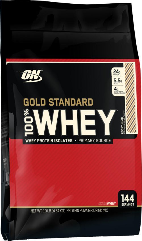 Optimum Nutrition Gold Standard 100% Whey - 10lbs Rocky Road