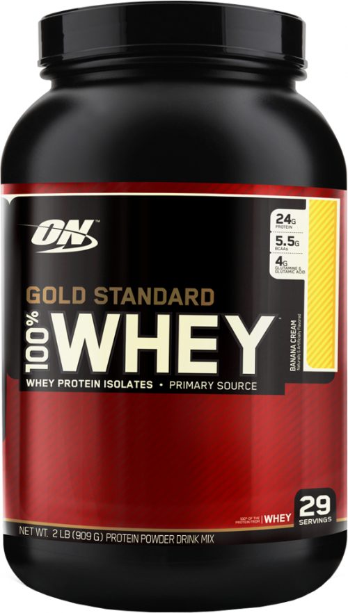 Optimum Nutrition Gold Standard 100% Whey - 2lbs Banana Cream