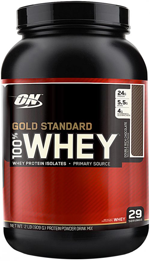 Optimum Nutrition Gold Standard 100% Whey - 2lbs Double Rich Chocolate