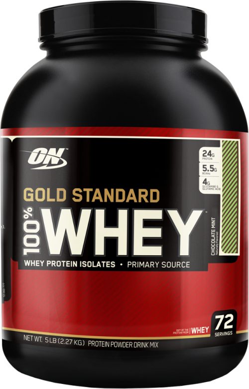 Optimum Nutrition Gold Standard 100% Whey - 5lbs Chocolate Mint