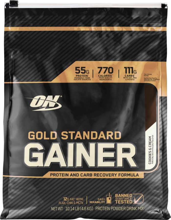 Optimum Nutrition Gold Standard Gainer - 10.14lbs Cookies & Cream