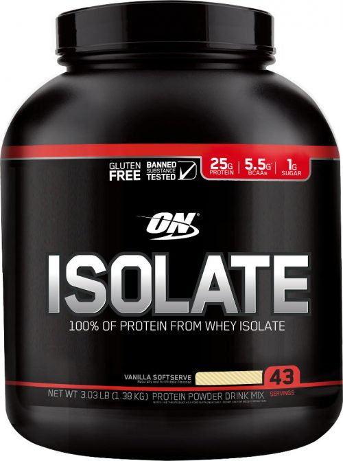 Optimum Nutrition Isolate - 3lbs Snickerdoodle Cookie