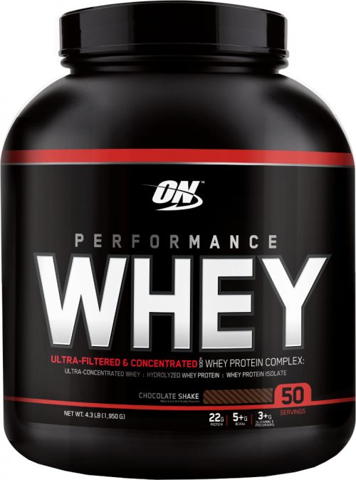 Optimum Nutrition Performance Whey - 50 Servings Chocolate Shake