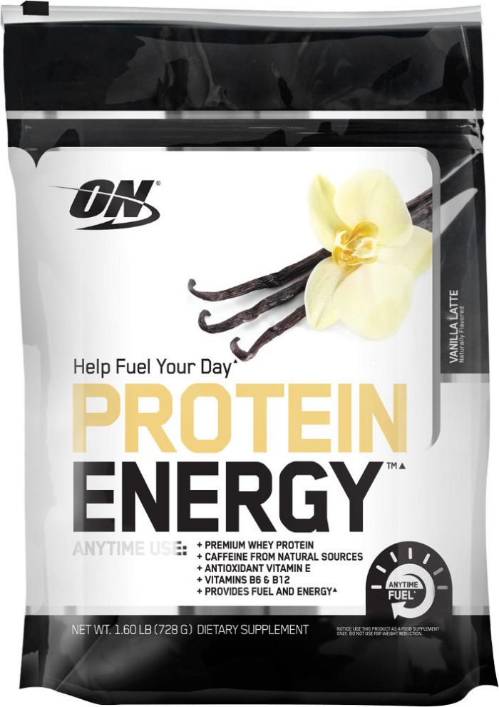 Optimum Nutrition Protein Energy - 1.72lb Vanilla Latte