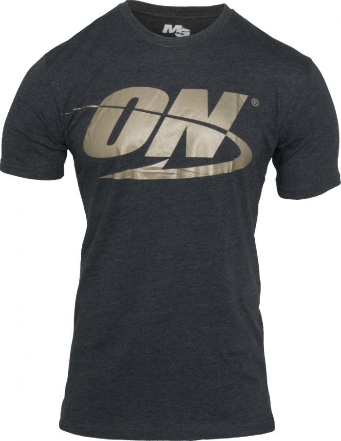 Optimum Nutrition Spinal Crew Neck - Charcoal XL