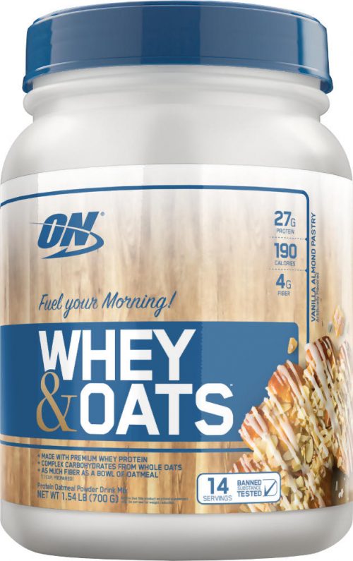 Optimum Nutrition Whey & Oats - 14 Servings Vanilla Almond Pastry