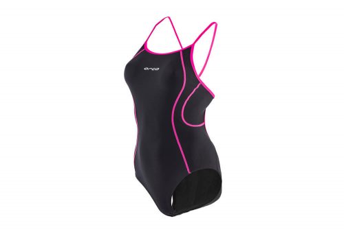 Orca Core One Piece S-Back - Women's - black/neon pink, small