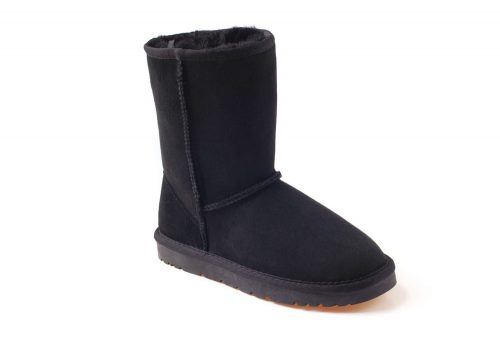 Ozwear Genuine Sheepskin 3/4 Boots - Women's - black, 10.5-11