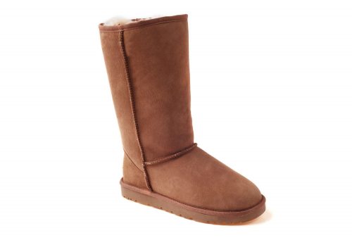Ozwear Genuine Sheepskin Tall Boots - Women's - chestnut, 10.5-11