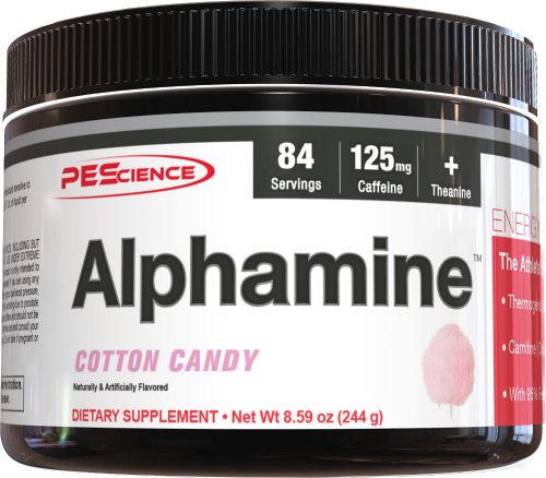 PEScience Alphamine - 84 Servings Cotton Candy