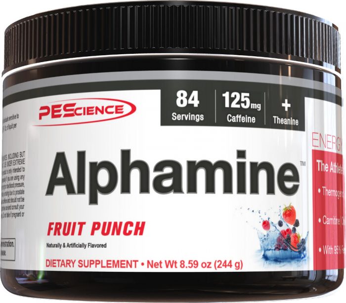 PEScience Alphamine - 84 Servings Fruit Punch