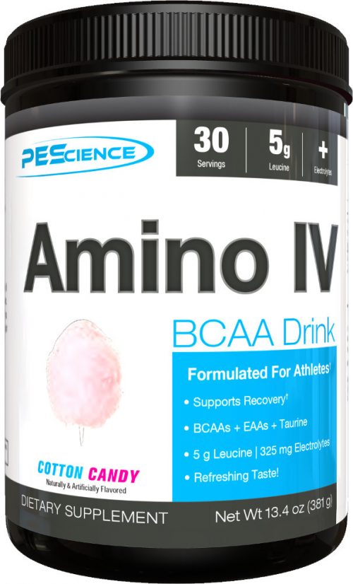 PEScience Amino IV - 30 Servings Cotton Candy