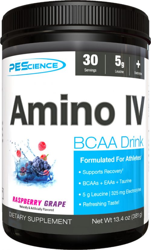 PEScience Amino IV - 30 Servings Raspberry Grape