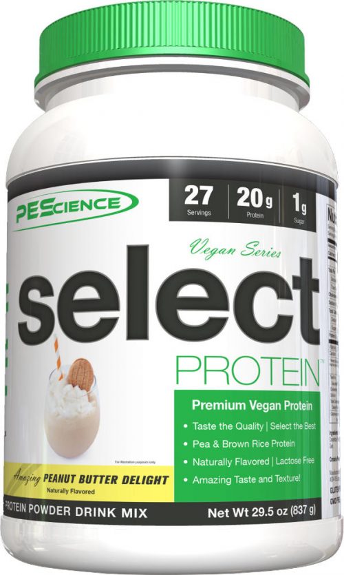 PEScience Select Vegan Protein - 27 Servings Peanut Butter Delight