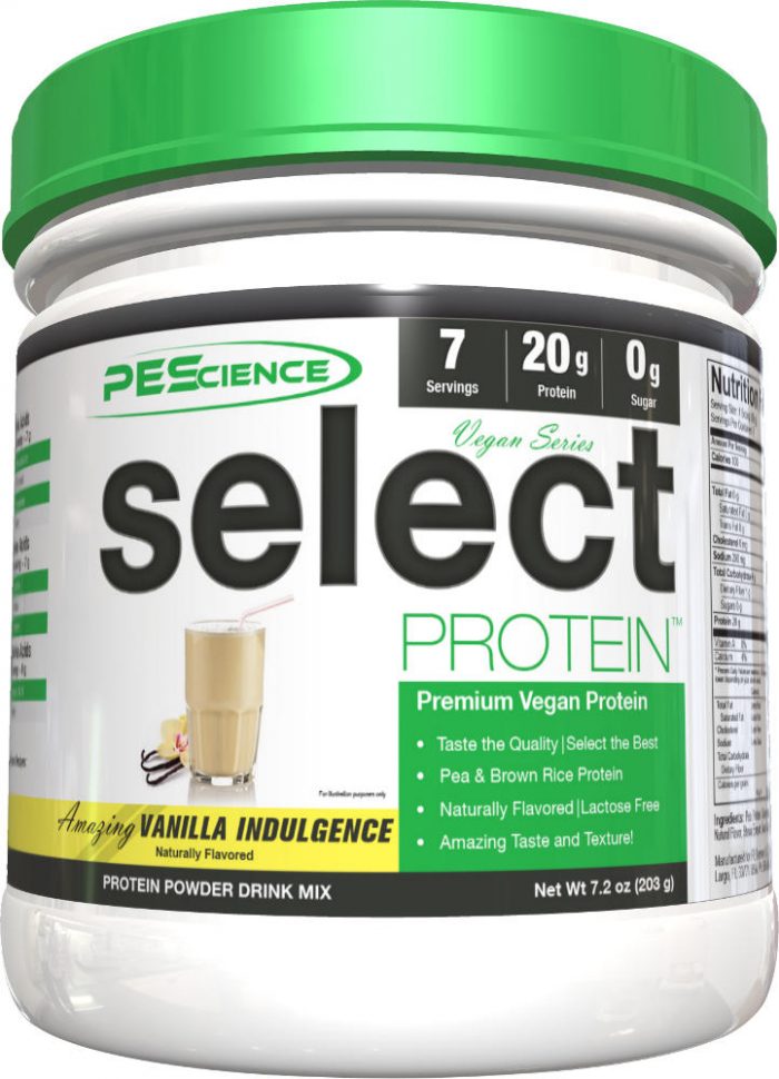 PEScience Select Vegan Protein - 7 Servings Vanilla Indulgence