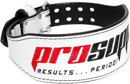 ProSupps Fitness Gear Cardillo Weight Belt - White Large